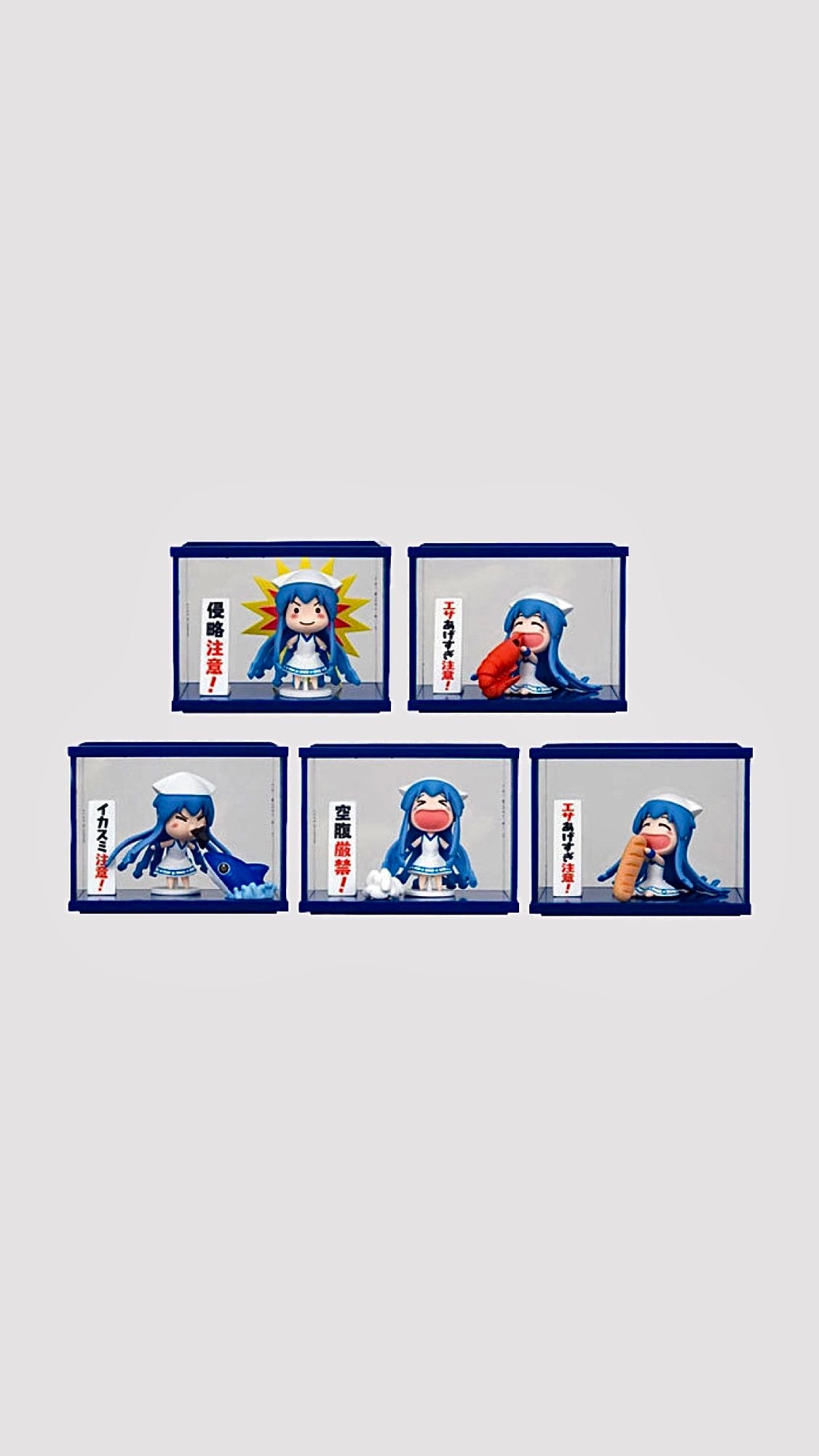 [침략! 오징어소녀 미니 사육키트 5종]