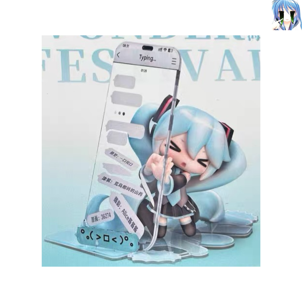 [미개봉] 하츠네 미쿠 상하이 WF26 휴대폰 거치대 개러지 키트 피규어