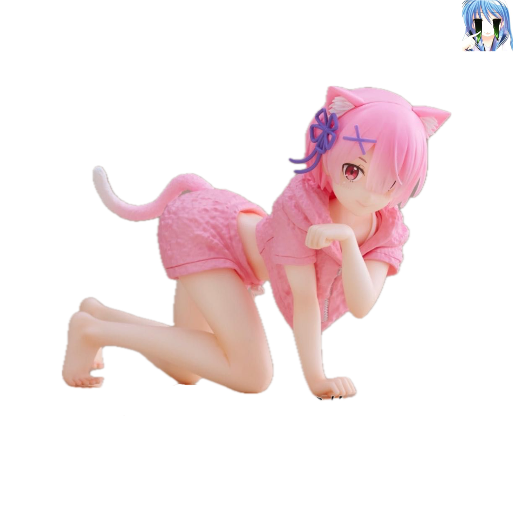 [미개봉] 리제로 람 고양이 룸웨어 Ver. 피규어