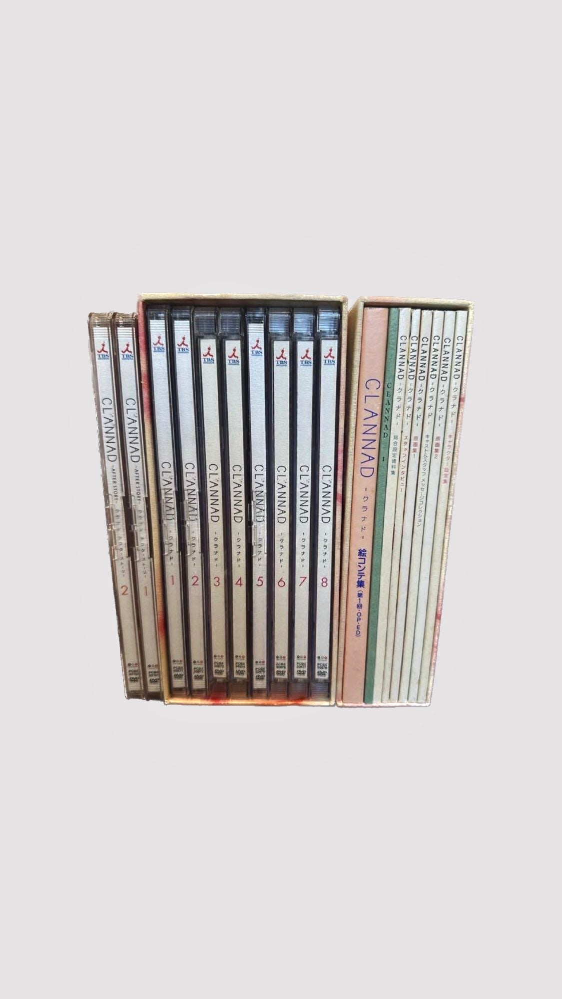 [소장용] 클라나드 DVD 전 8권 세트 특전 첨부