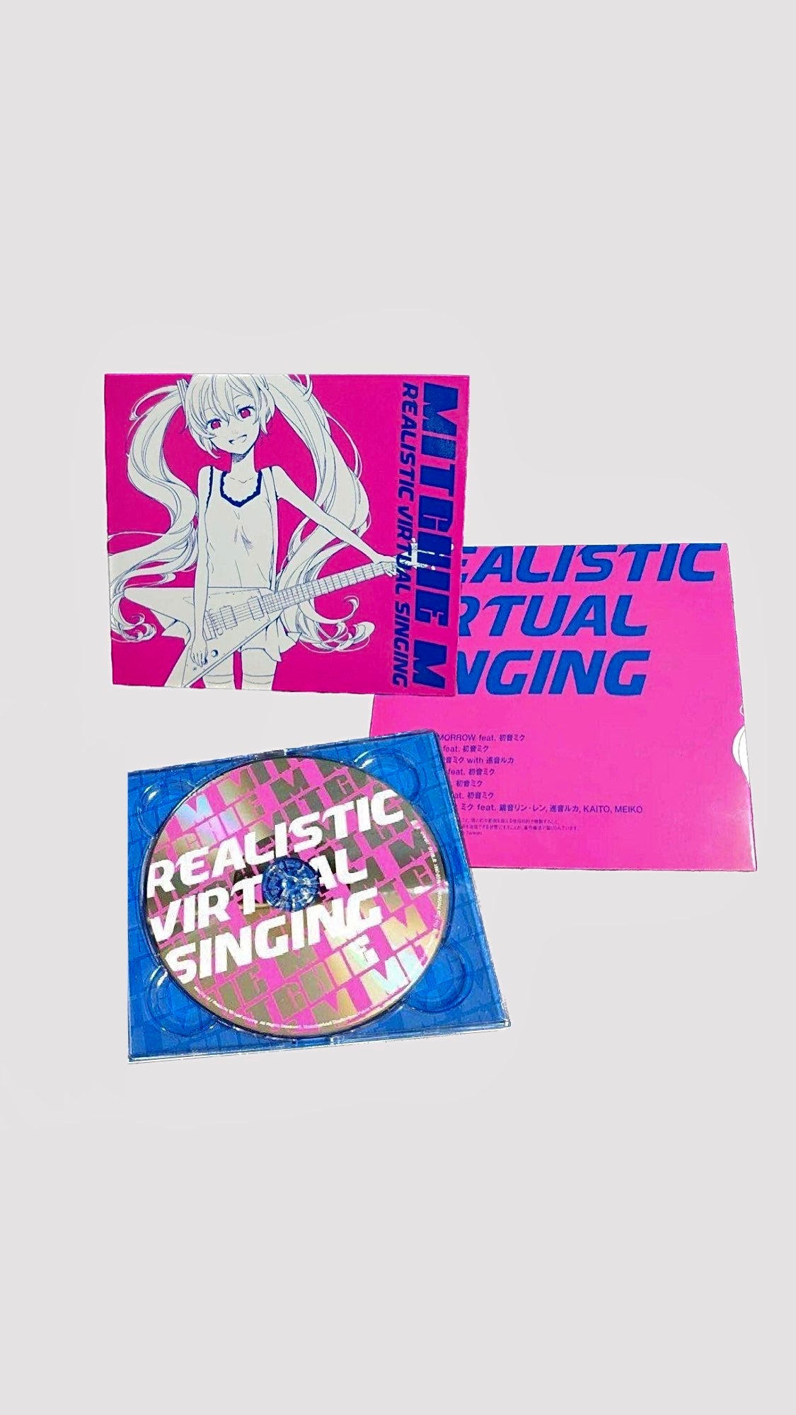 [소장용] Mitchie M - REALISTIC VIRTUAL SINGING CD