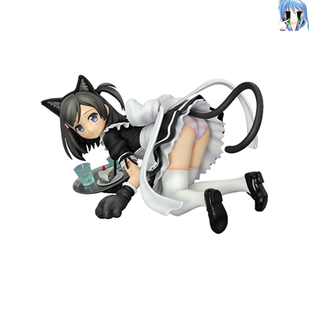 [중고] 변태왕자와 웃지 않는 고양이 그리폰 츠츠카쿠시 츠키코 네코 미미 메이드 Ver. 1/7 스케일 피규어